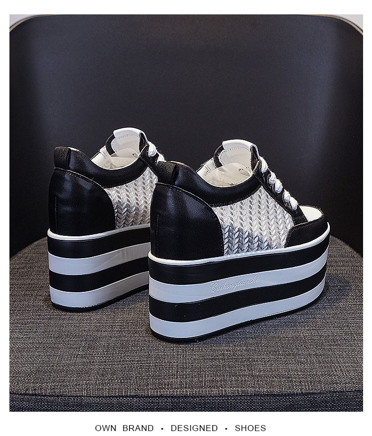 Women's Summer Mesh Air Sneakers Mixed Colors. High Heel - true-deals-club