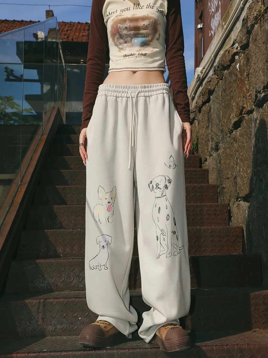 Manyston Dog Friends Pants Maxct