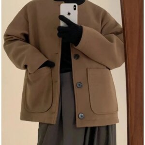 Maxct Short Woolen Jacket
