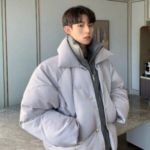 Maxct Two-piece Stand-up Collar Puffer Jacket