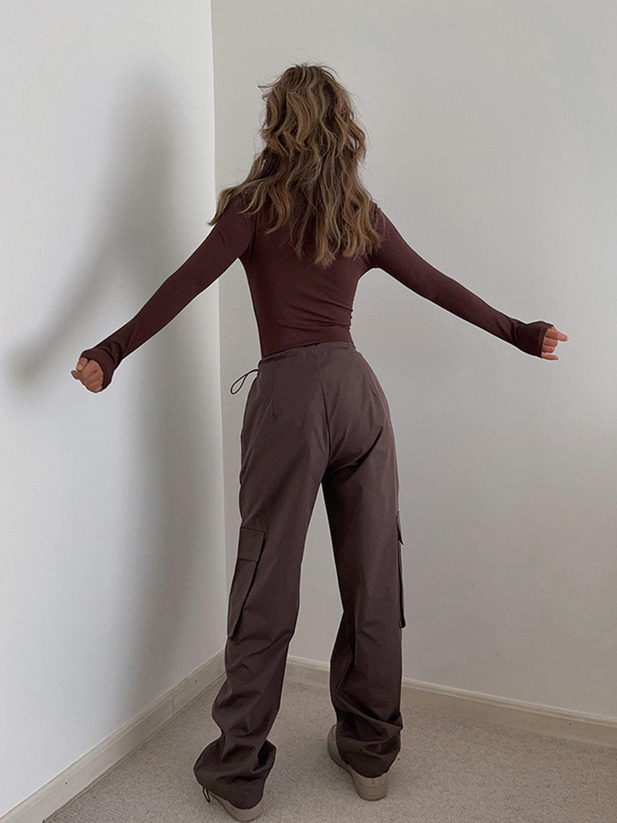 Maxct Boho Cargo Parachute Pants
