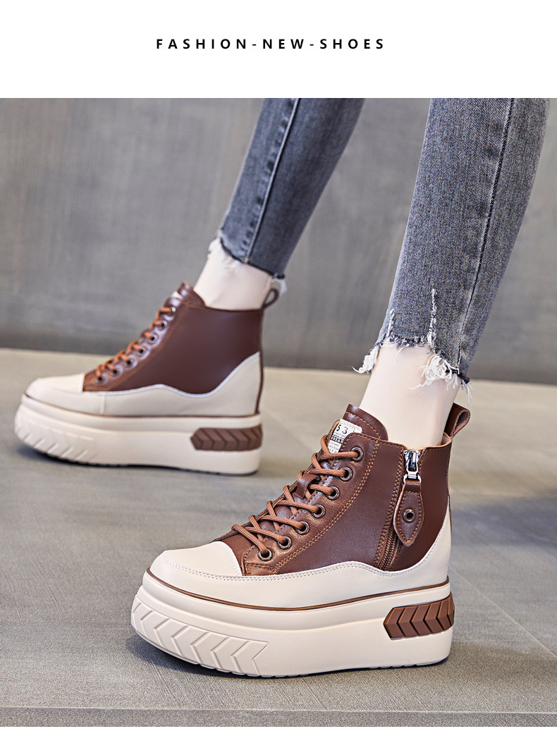 Women Platform Sneaker Boots - true deals club