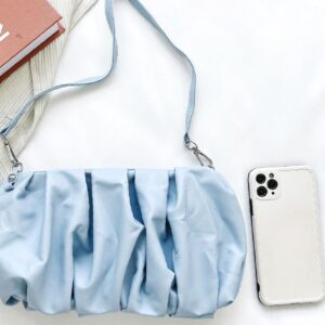 Bag For Love - Minimalist Ruched Bag - Women Maxct Bags