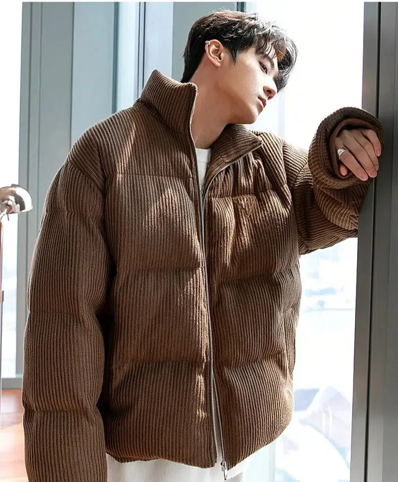 Maxct Vintage Zipped Padded Cotton Jacket