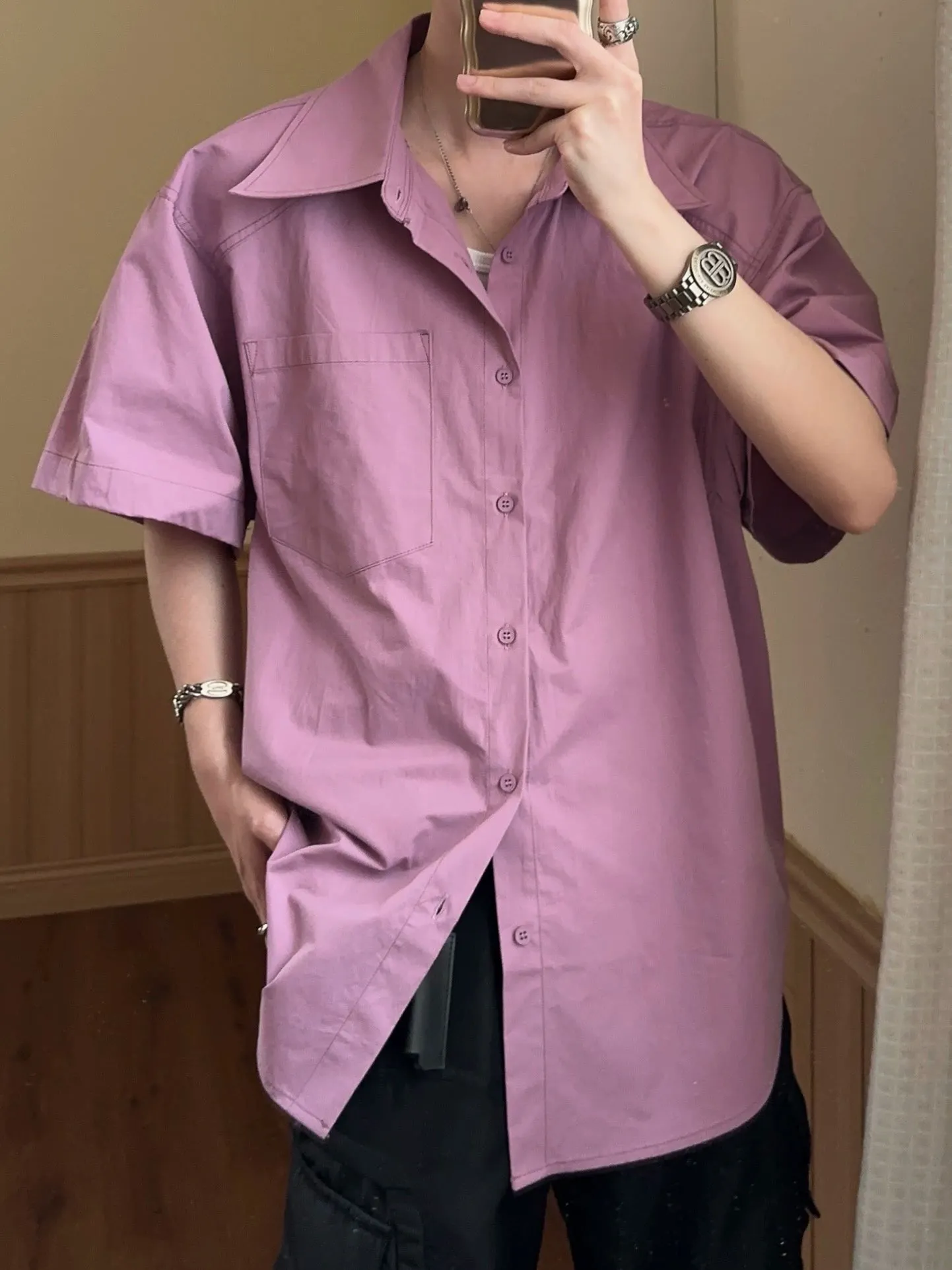 JM Essential Vintage Short Sleeves Shirt Maxct