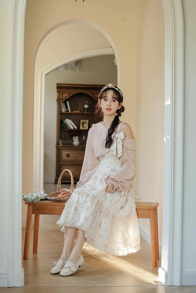 Sweet Rose Midi Dress Maxct