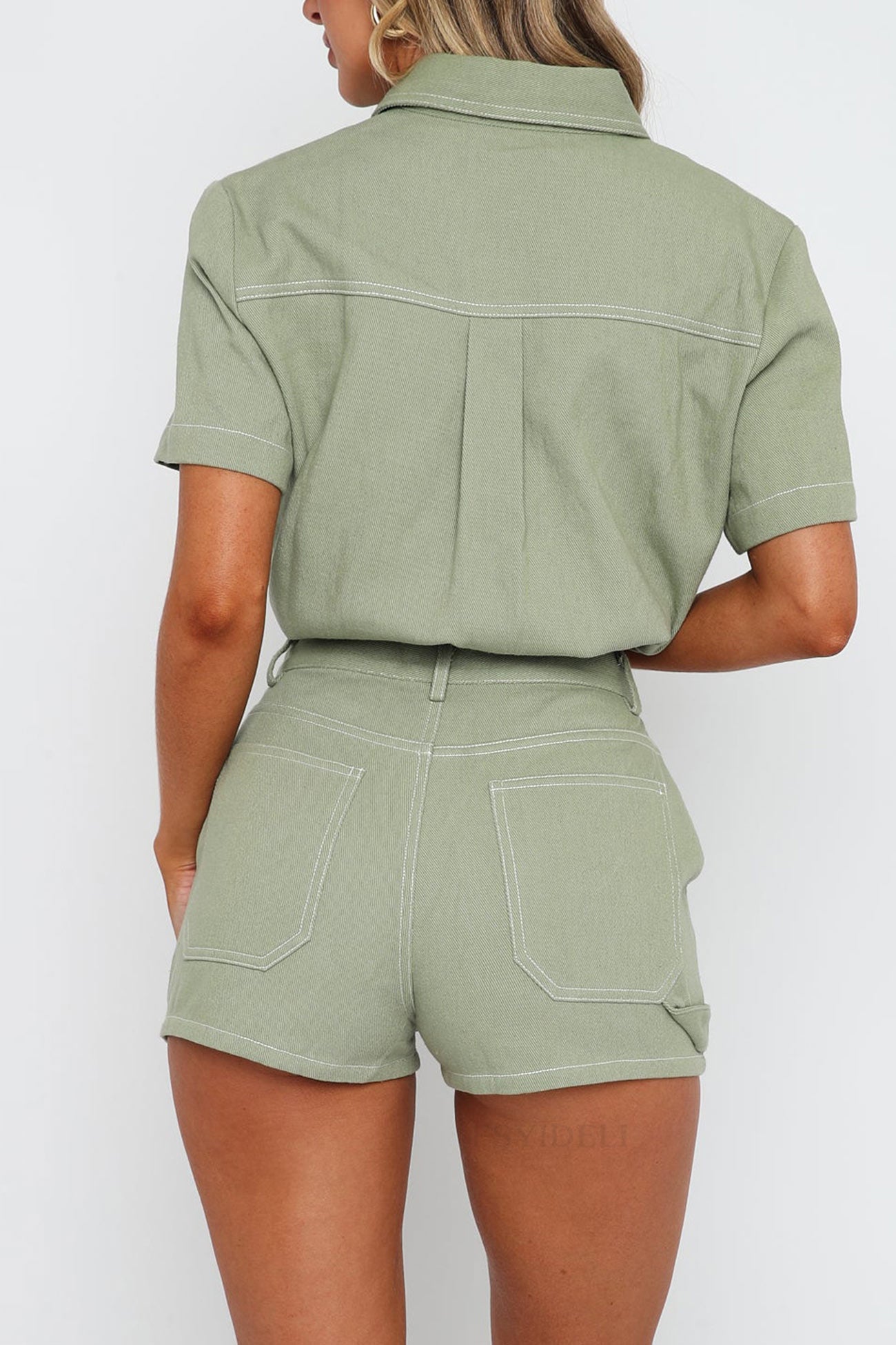 Maxct Vintage Cargo Shirt Shorts Set