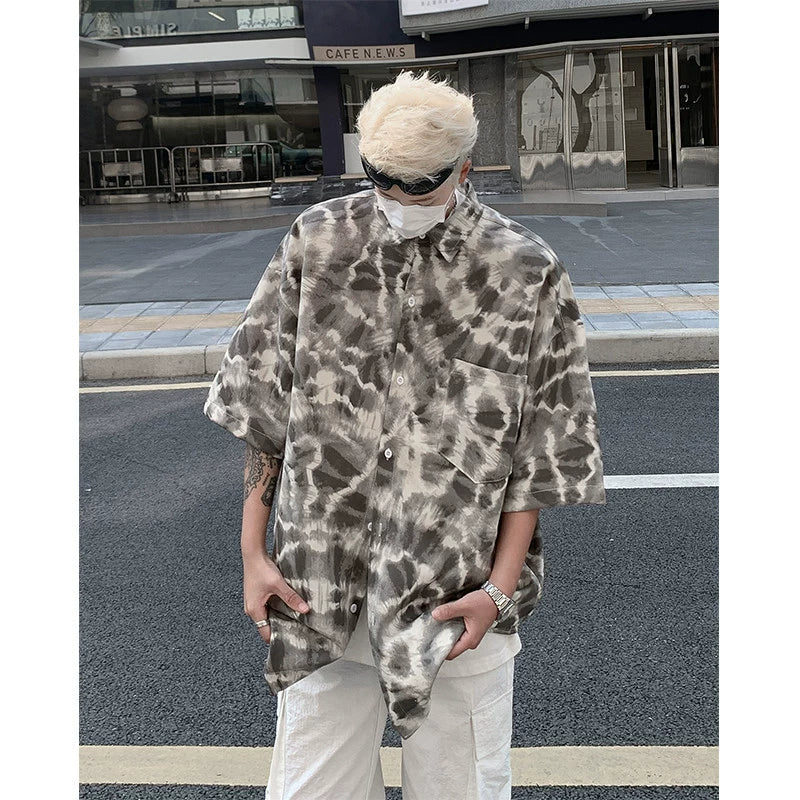 Vatican Leopard Short Sleeves Shirt Maxct