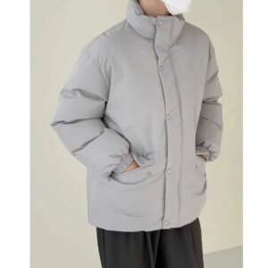 Maxct Filled Cotton Stand Collar Down Jacket
