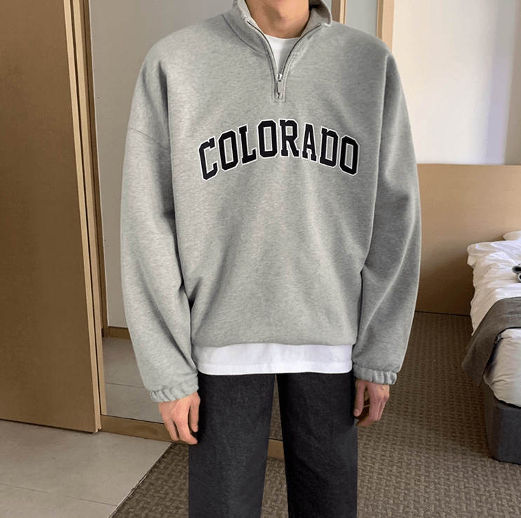 Maxct 6492 Half Zip-Up Colorado Turtleneck Sweater