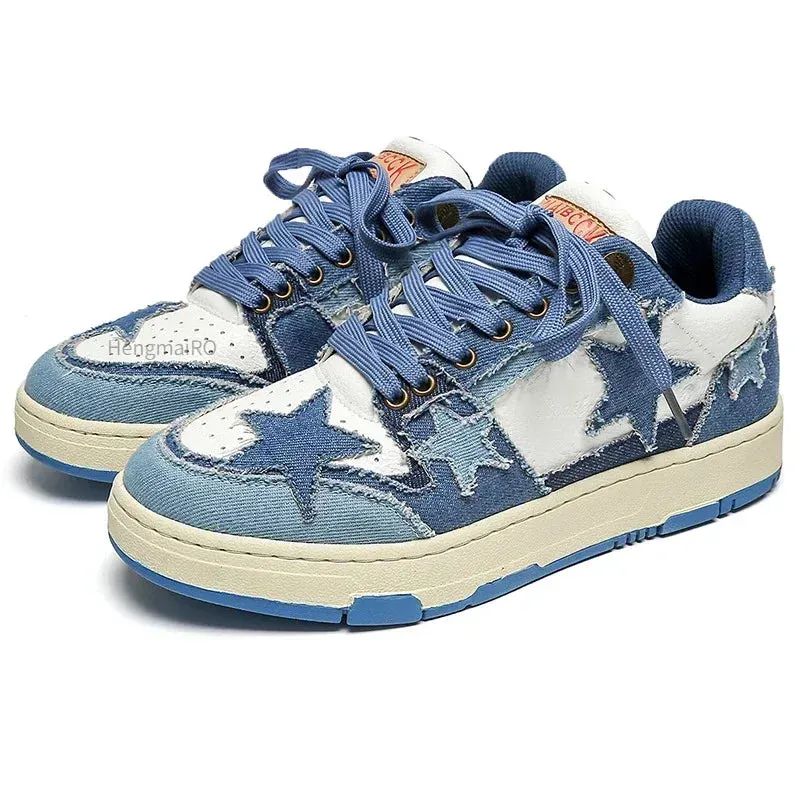 Skate Shoes Retro Y2K Star Punk Hip-hop Skateboard Sneakers Maxct