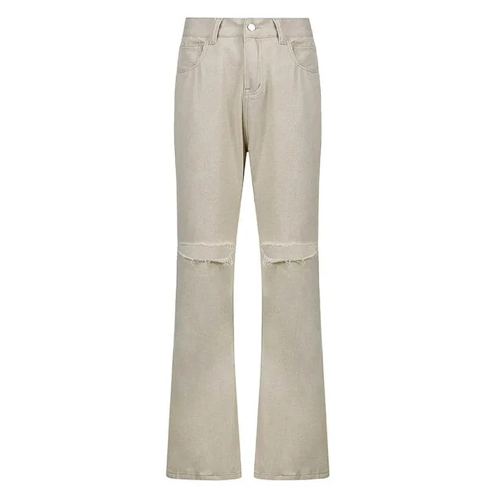 Portrait Mode Flare Jeans Maxct
