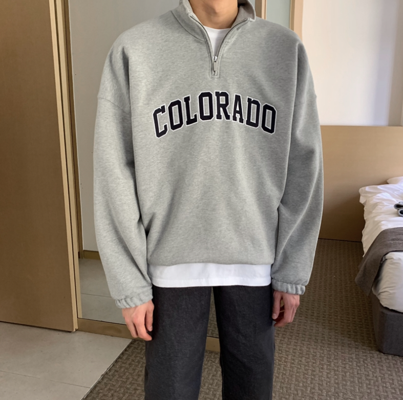 Maxct 4100 Half Zip-Up Colorado Turtleneck Sweater
