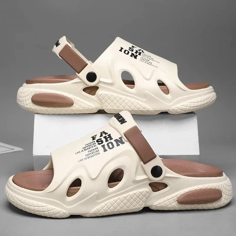 Comfortable Thick Bottom Sandals Wear-Resistant for Indoor/Outdoor Unisex Use Maxct