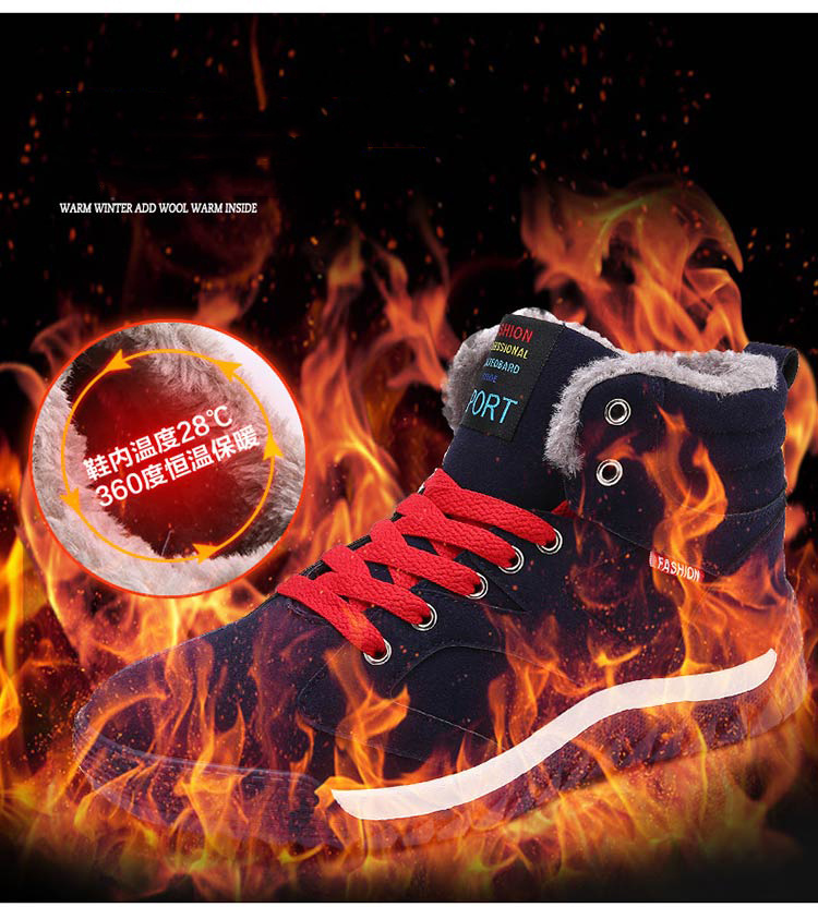 详情页_10.jpg Cozy Winter Men's Snow & Hiking Boots: Plush. Warm. Non-slip - true deals club