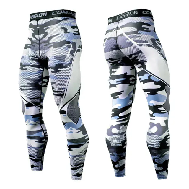 Men's Quick Dry Running Leggings Gym Fitness & Workout Maxct