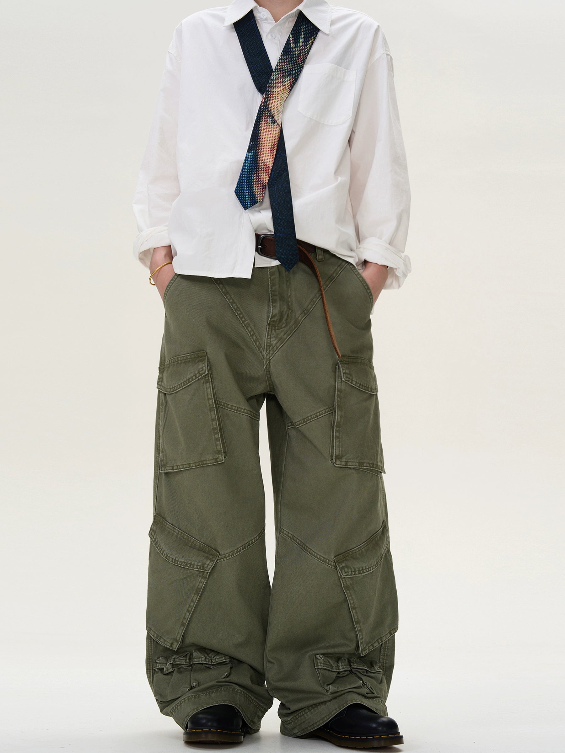 Madwitch Positioned Pockets Pants Maxct