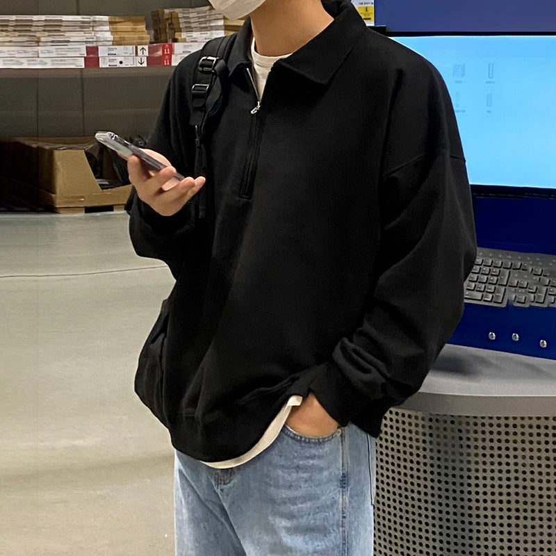 Maxct No. 4010 Half Zip-Up Sweater