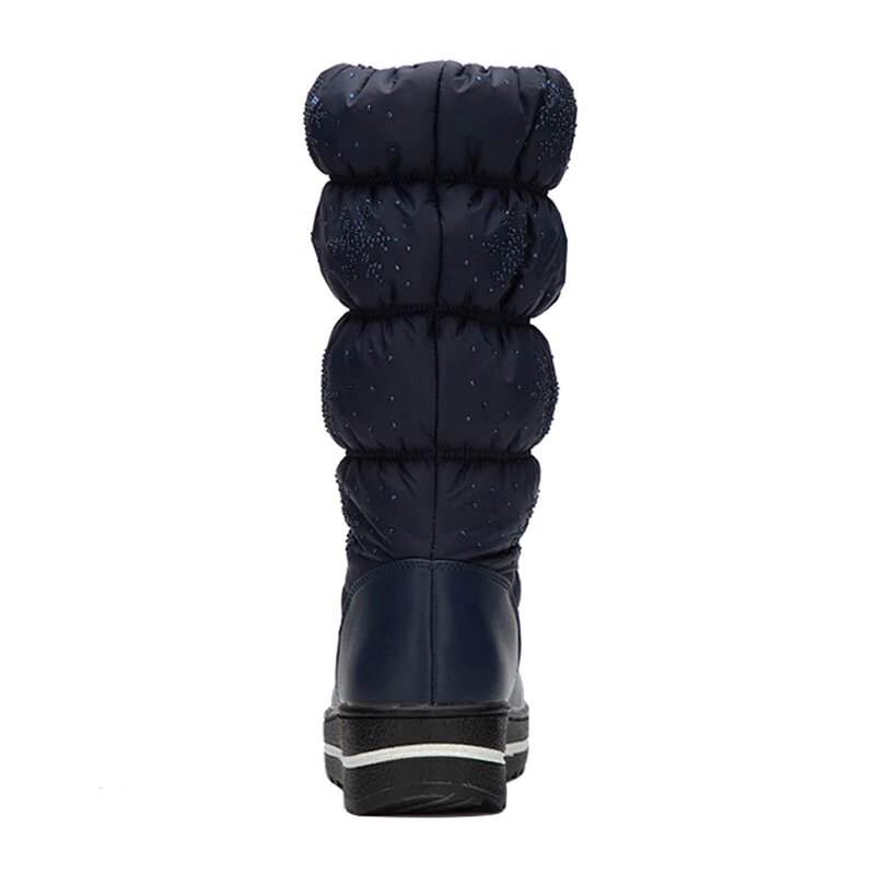 Thick Mid-Calf Snow Boots With Velvet Lining Maxct