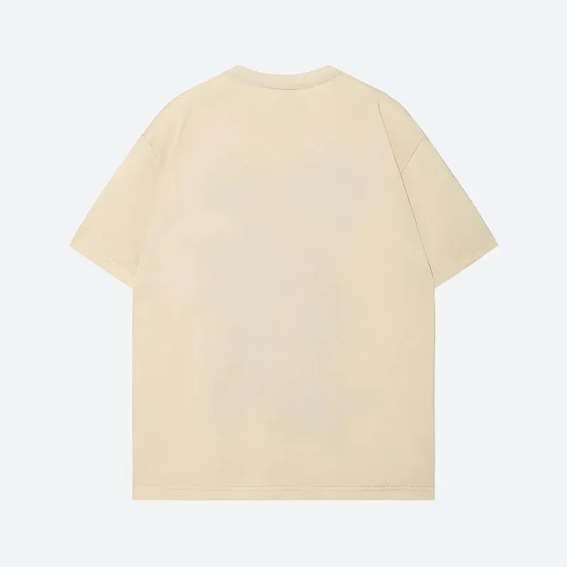Maxct &Abstract Sketch Graphic Tee