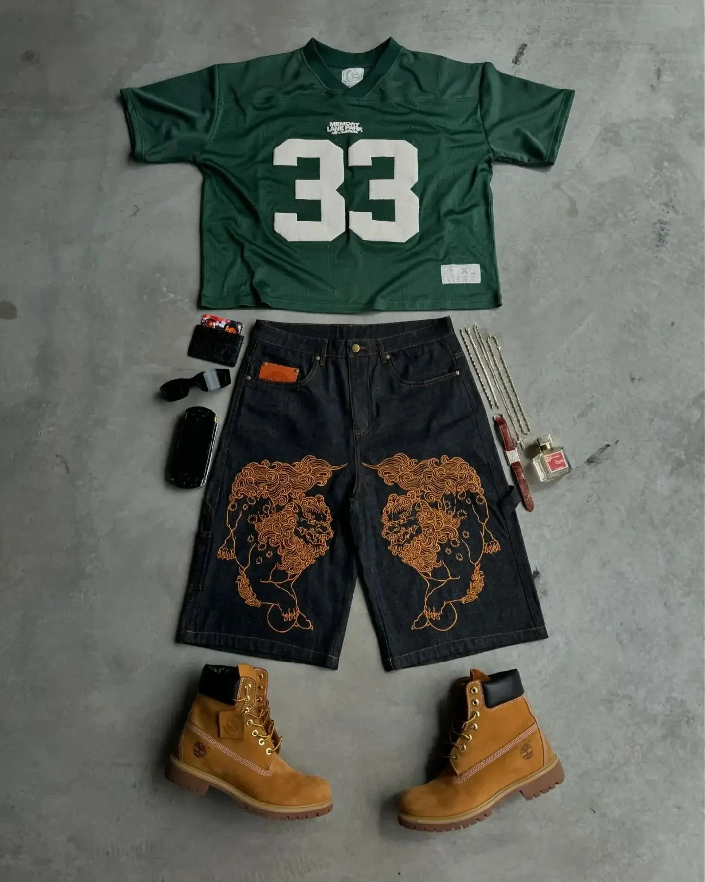 Maxct 90s Streetwear Summer Trendy Street Retro Hip-hop Jersey Football Clothes Couple Short-sleeved T-shirt Y2K Trend Splicing Number 33 Tops 1017 - Image 2