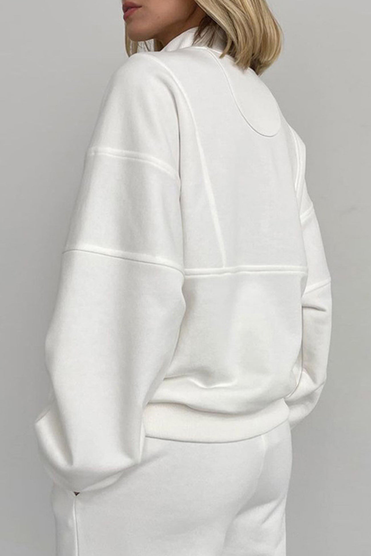 Maxct Zip-up Stand Neck Sweatshirt Suits