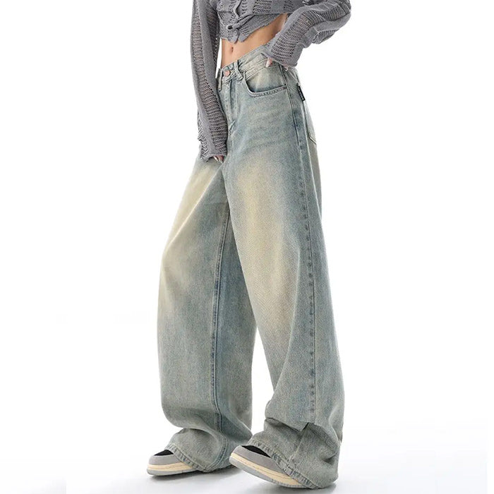 90's Light Wash Baggy Jeans Maxct