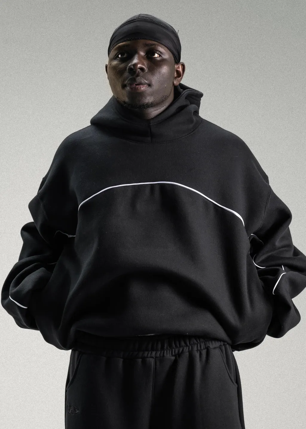 Y2k Winter Long Sleeved Hooded Sweatshirt With Color Blocking Patchwork Oversized Sweatshirt Streetwear Hip-Hop Rap Punk Outfit