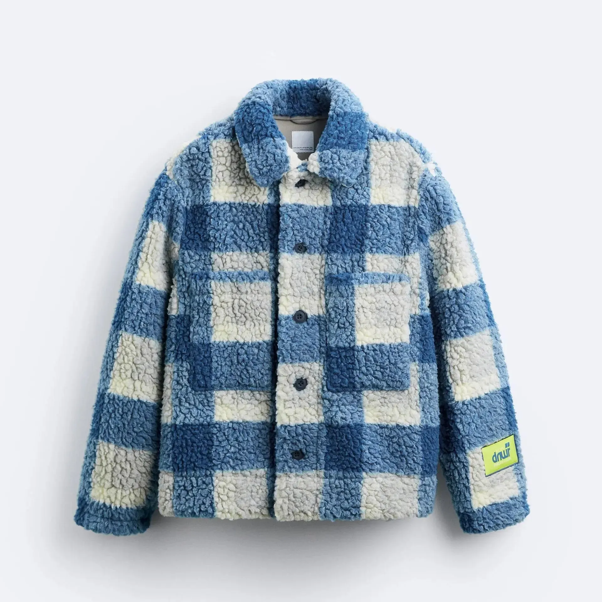 Maxct &NEW DNWR Luxe Blue Plaid Coat
