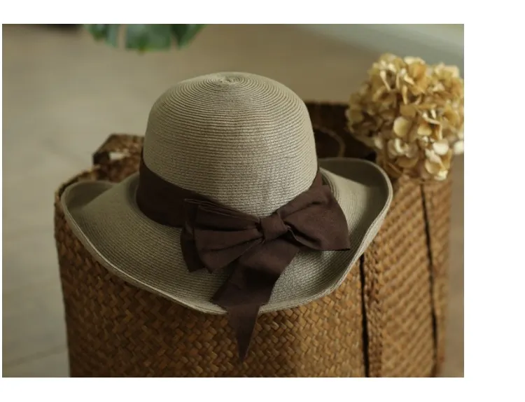 Straw Hat Artsy Travel Women's Anti-DDoS Foldable Hat