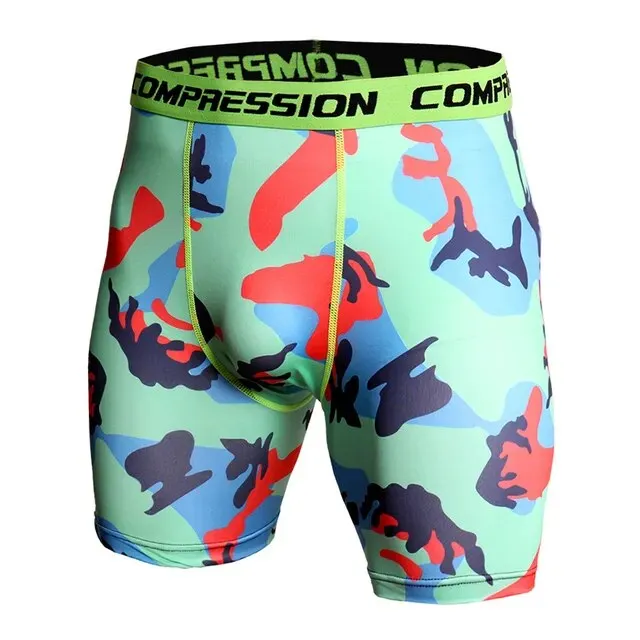 Camouflage Compression Shorts for Men Maxct
