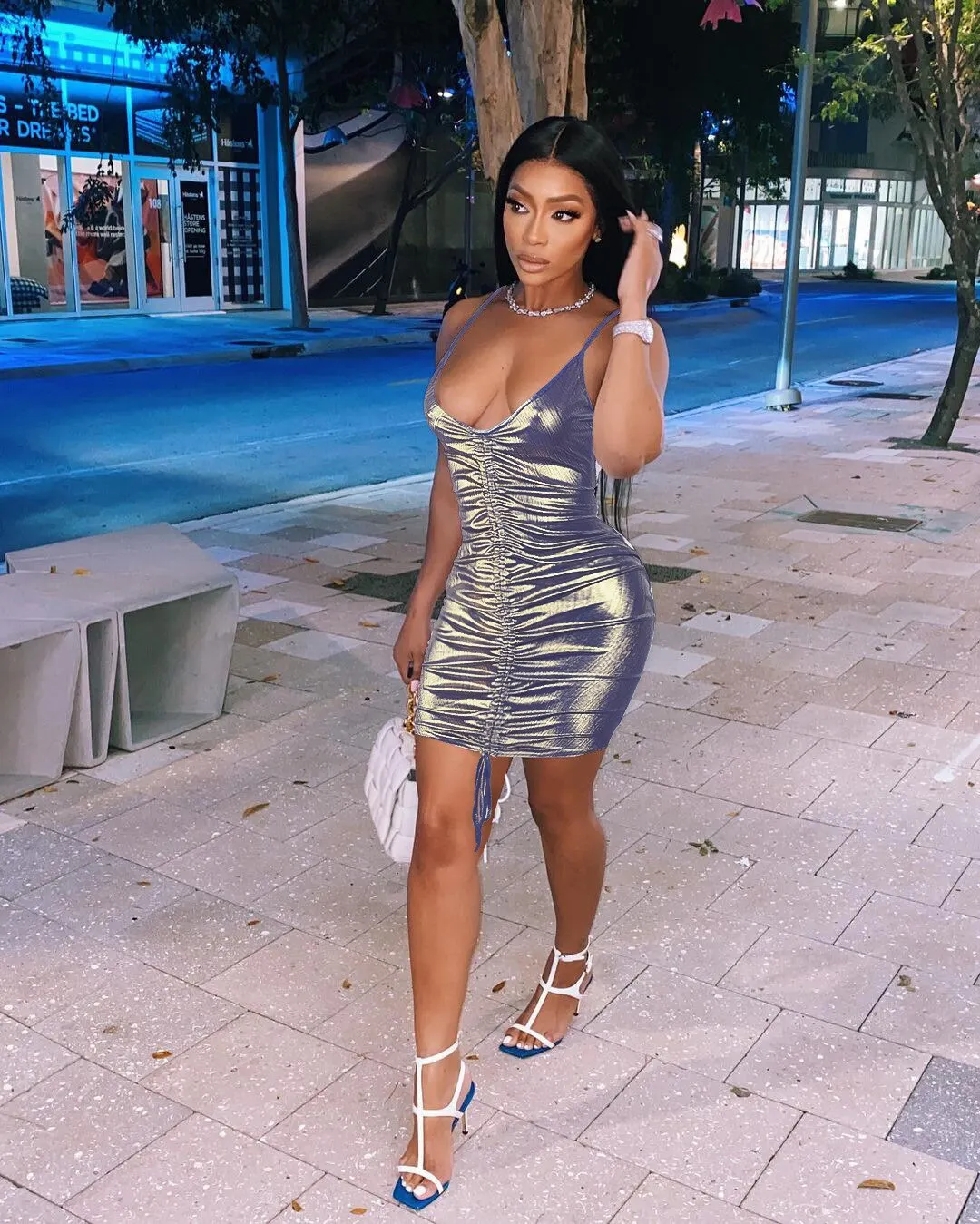 Parity Drawstring Bodycon Mini Dress Sexy Young Little Chap Spaghetti Strap Sweet High Waist Vestidos For Female Summer