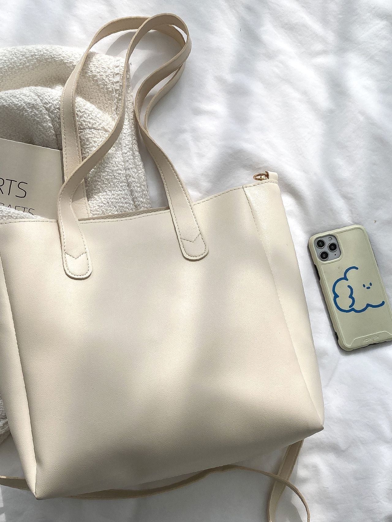 Maxct - Minimalist Shoulder Tote Bag  - Women Tote Bags