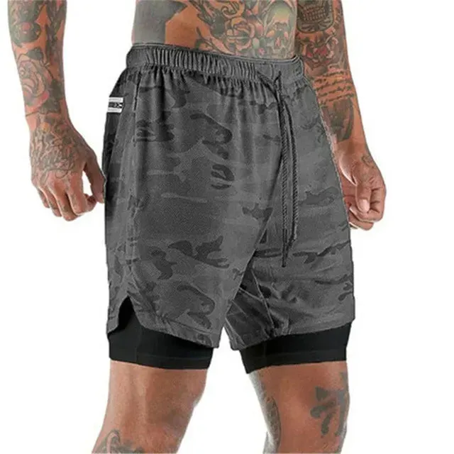 Men's 2-in-1 Double-Deck Sport Shorts Maxct - Image 13