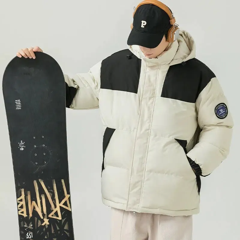 Maxct Velvet Hooded Cotton Jacket