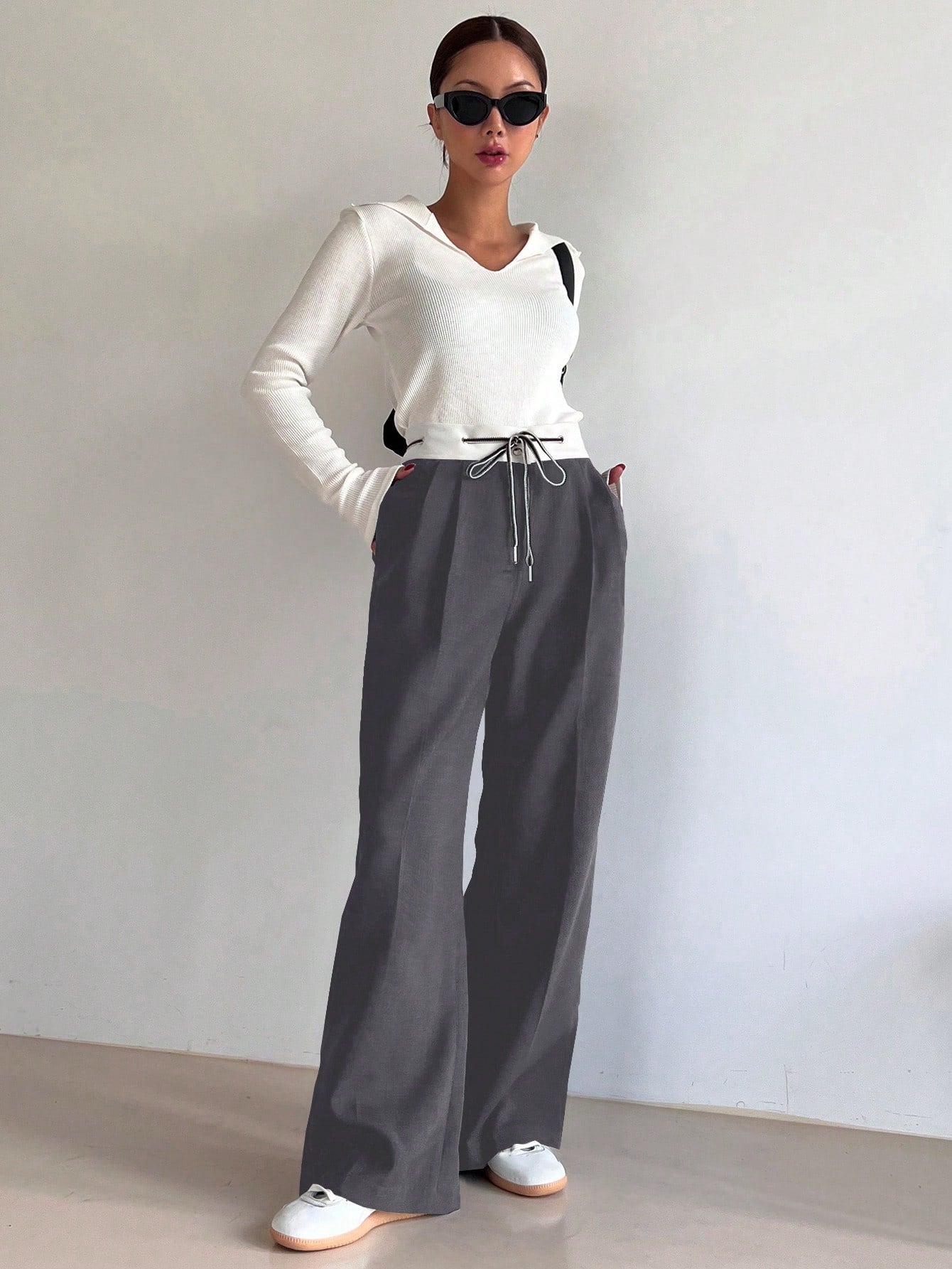 Maxct Women's Colorblock Belt For Casual And Daily Outfit Pairing With Dress Pants
