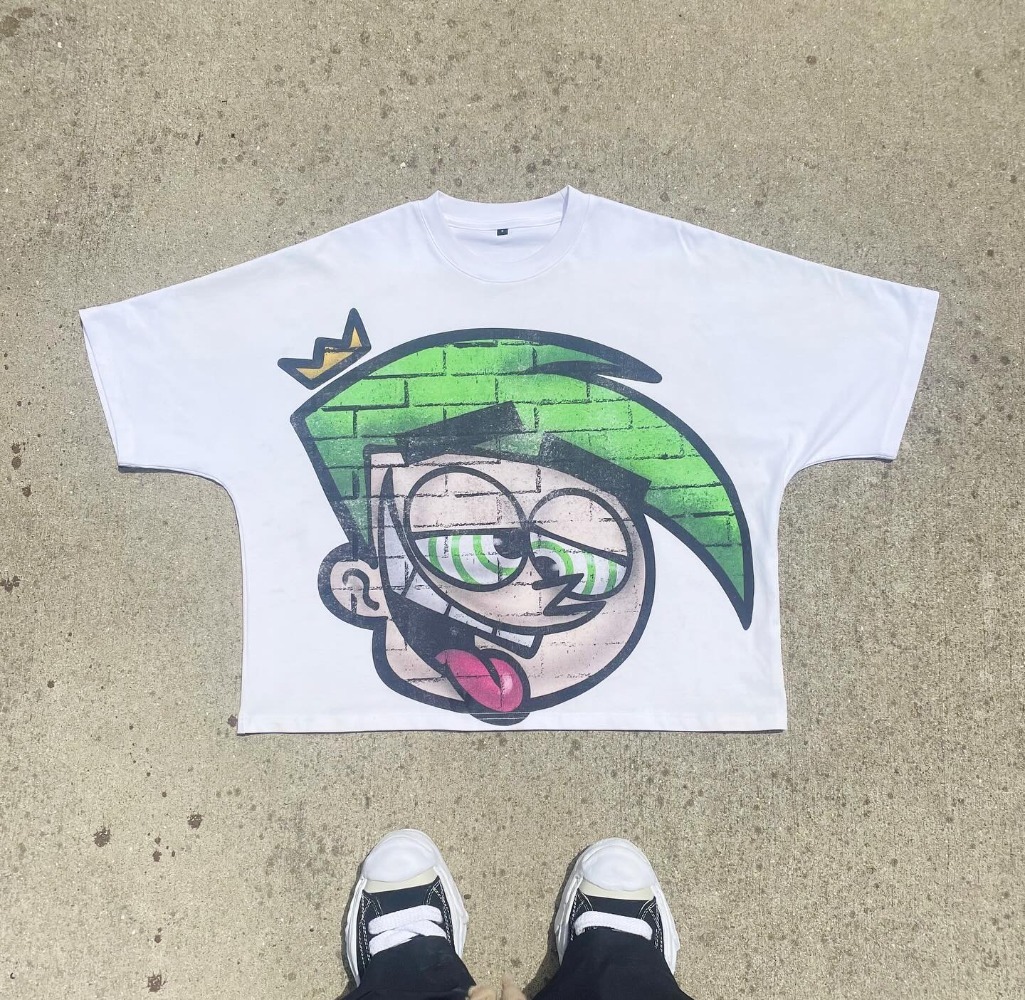 Streetwear Mens Womens Clothing Harajuku Cartoon Kids Graphic Printed T Shirts Casual Cotton Summer Short Sleeves New Y2K Tops
