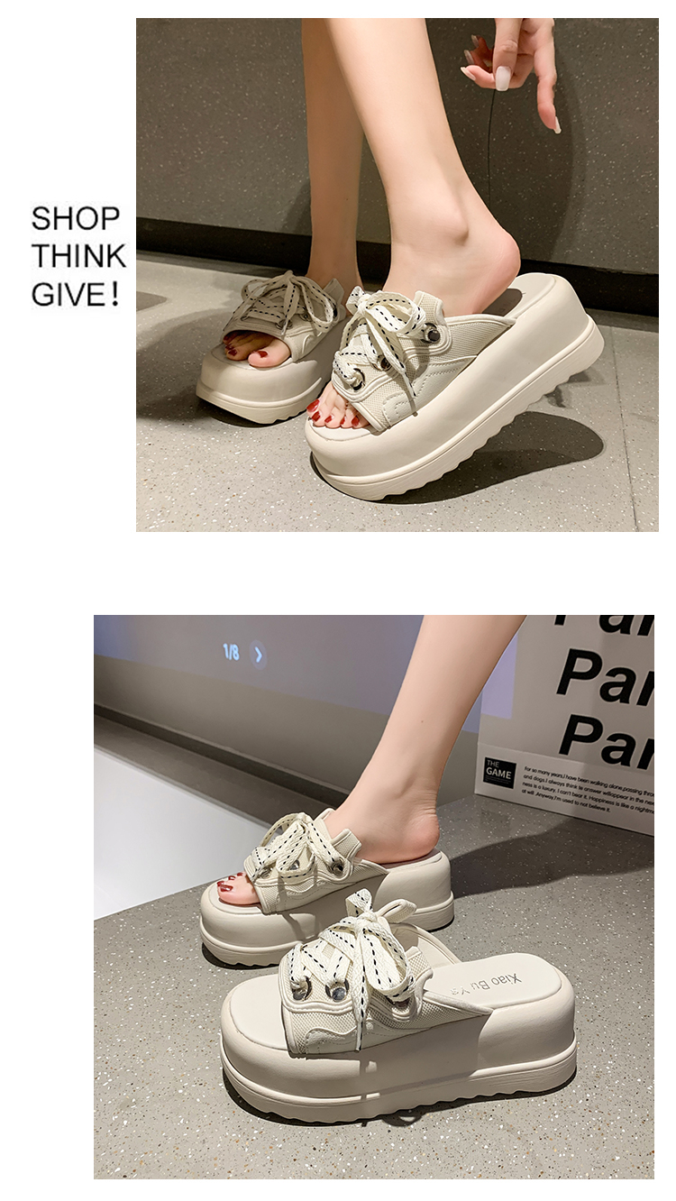Luxury Platform Wedge Sandals for Women