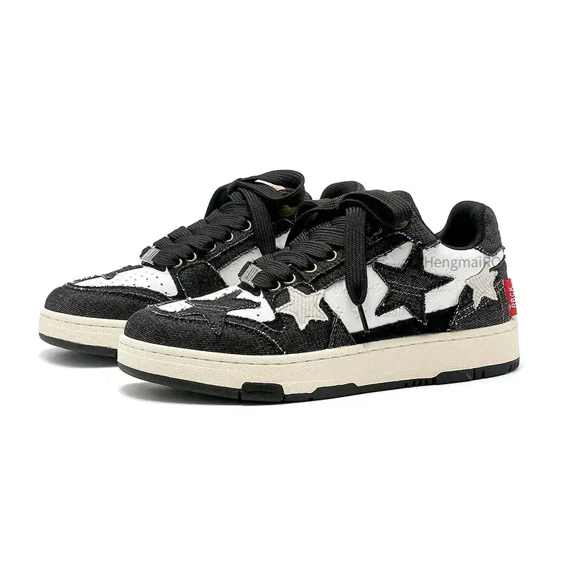 Skate Shoes Retro Y2K Star Punk Hip-hop Skateboard Sneakers Maxct