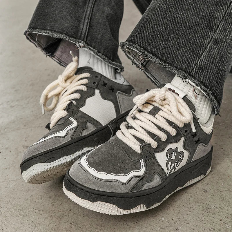 Punk Goth Volcano Sneakers Maxct