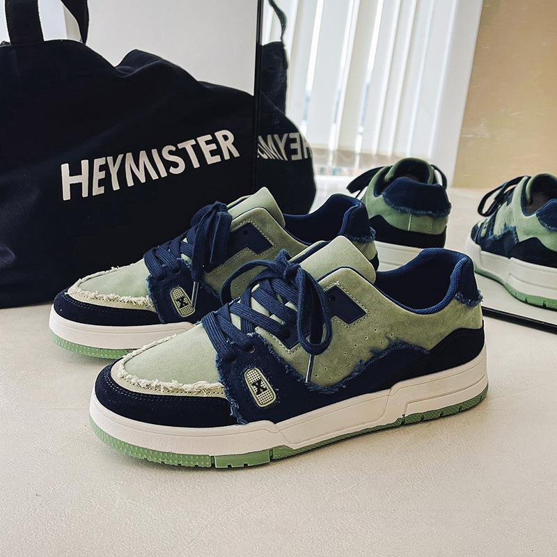Classic Color-block Sneakers - true deals club