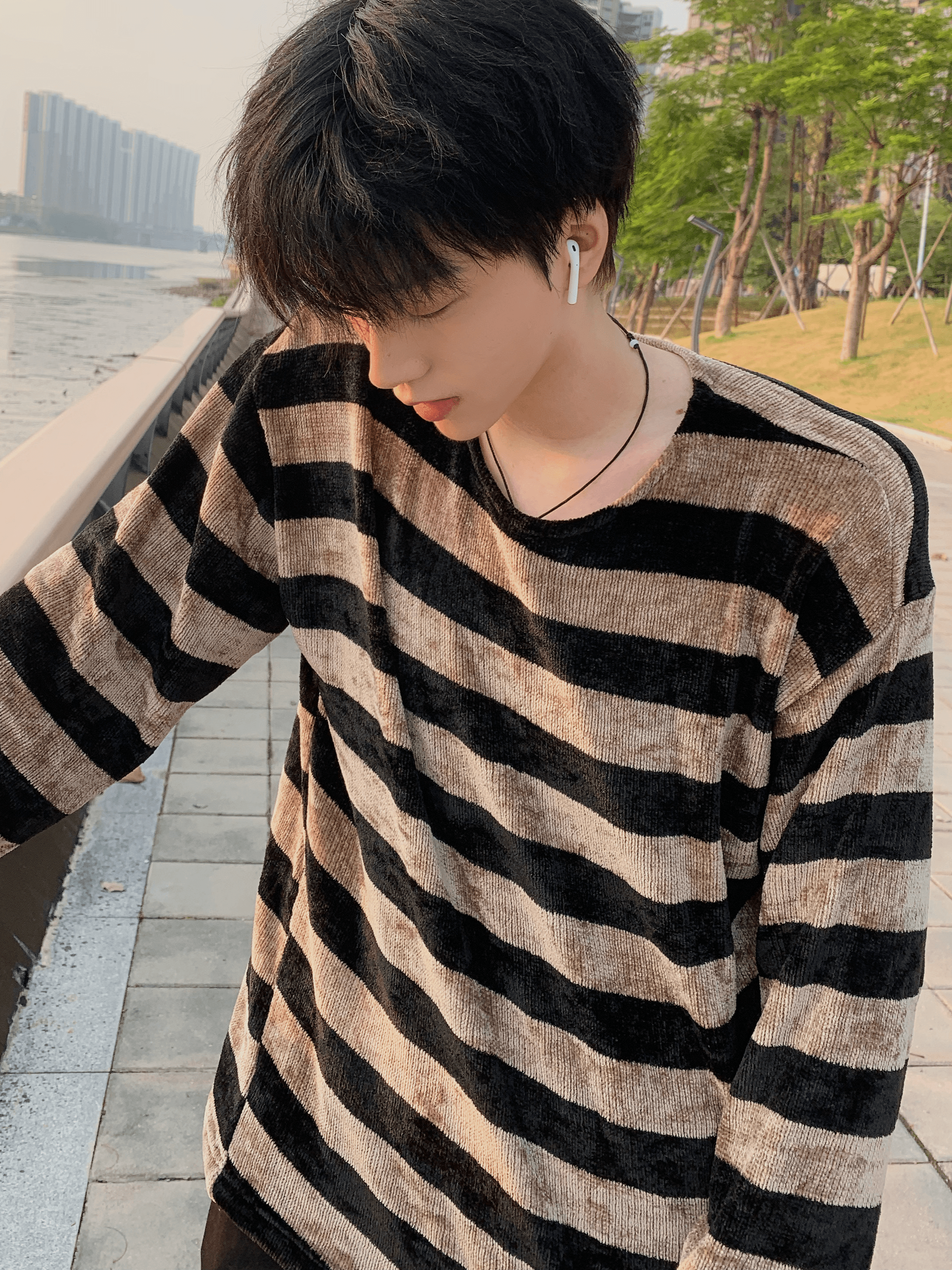 Maxct [01H Studios] Wool Design Sweater Na576