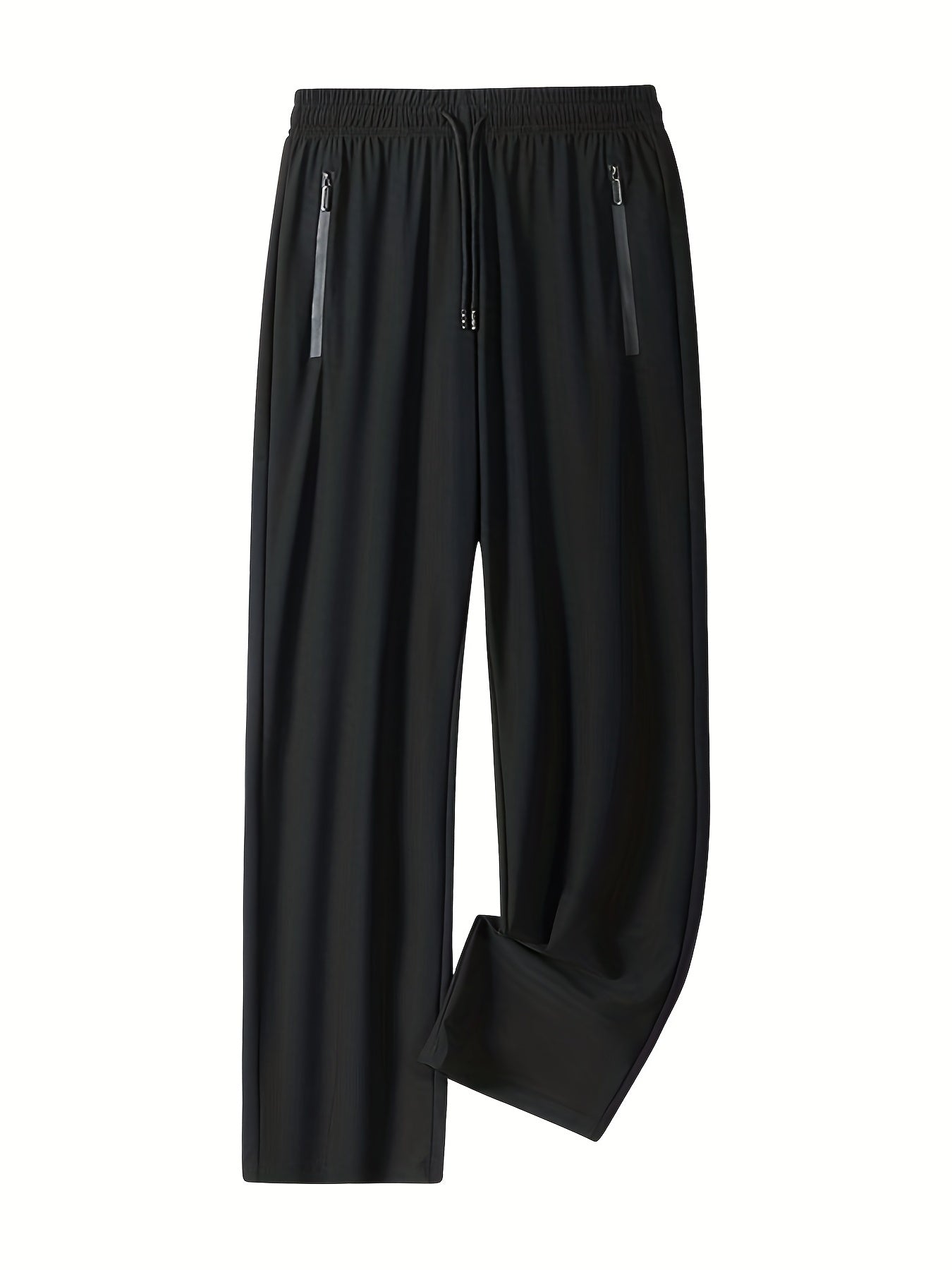 Maxct  Lightweight Breathable Comfy Joggers, Men's Casual High Stretch Waist Drawstring Sports Pants Sweatpants