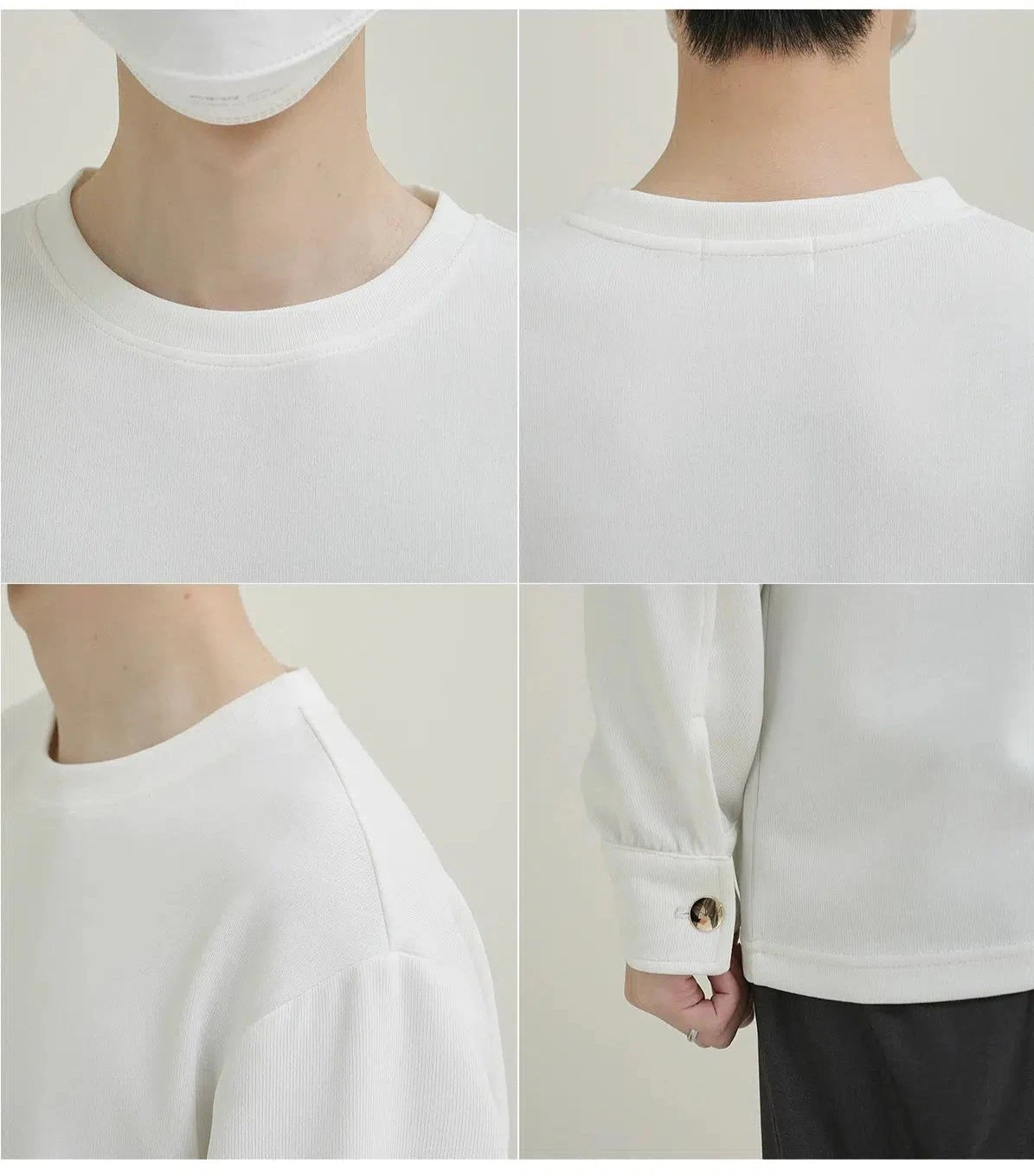 Maxct Minimalist Crewneck Sweater
