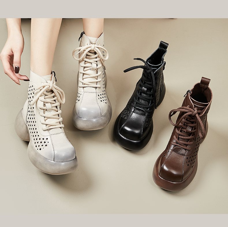 Leather Ankle Boots