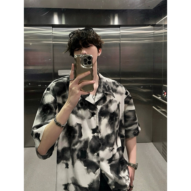 JM Ink Tie Dye Shirt Maxct
