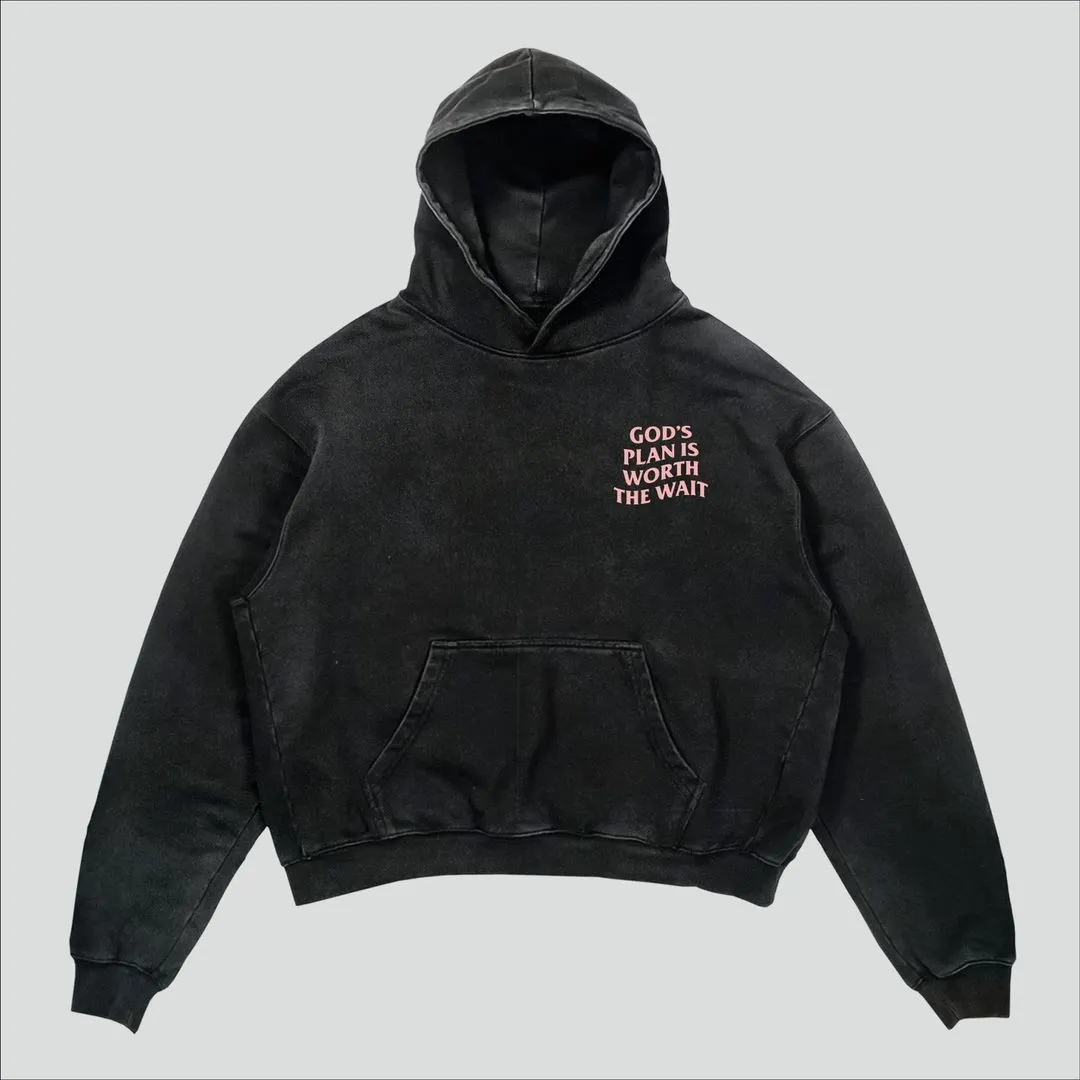 Autumn And Winter American Retro Letter Printing Harajuku Street Loose Hooded Female Y2K Punk Wind Loose Sweatshirt Men Shirt