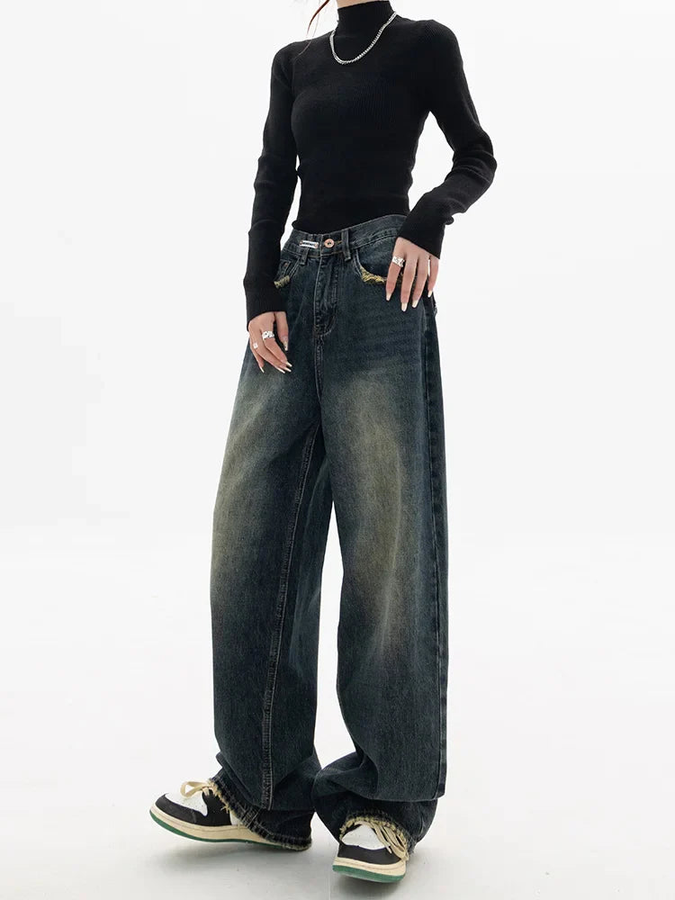 BF Jeans Women's All-Match Wide Leg Denim Maxct