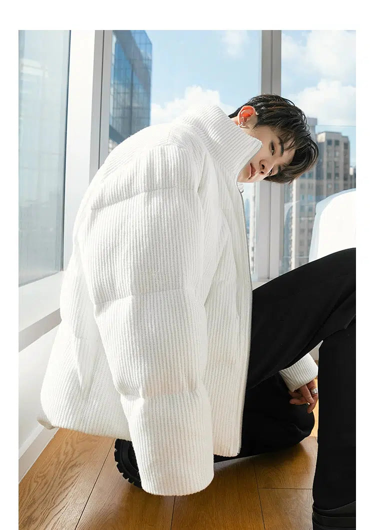 Maxct Vintage Zipped Padded Cotton Jacket