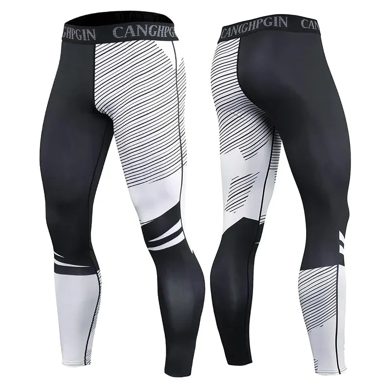 Men's Quick Dry Running Leggings Gym Fitness & Workout Maxct